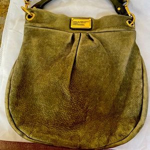 Marc by Marc Jacobs green hobo cross-body